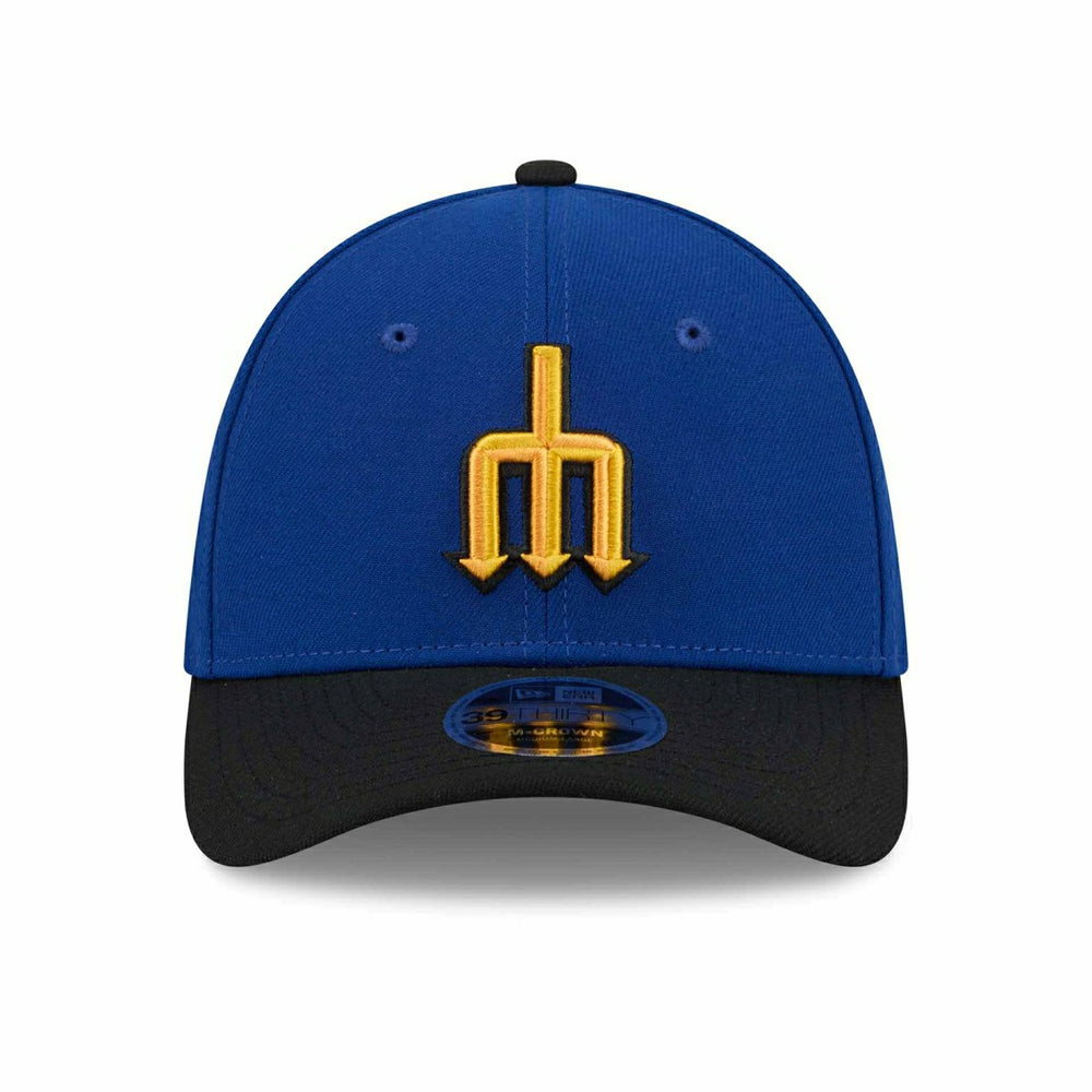 Seattle Mariners MLB City Connect 39THIRTY M-Crown Flex Cap Blue - Taass for sale