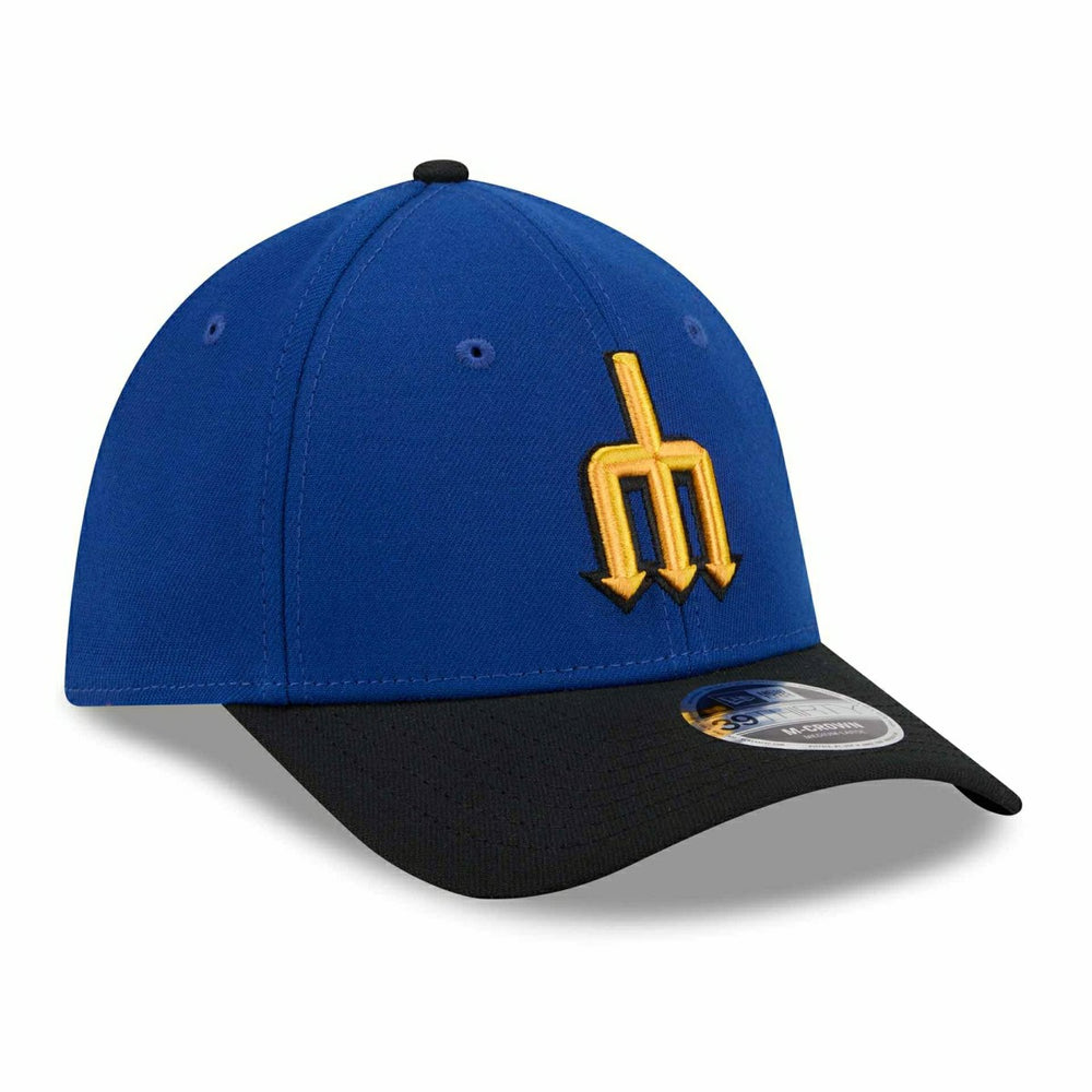 Seattle Mariners MLB City Connect 39THIRTY M-Crown Flex Cap Blue - Taass for sale