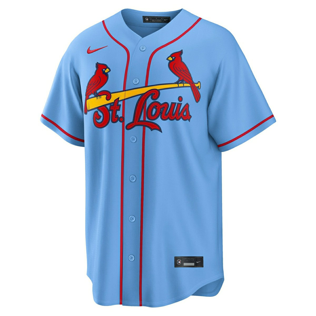 St. Louis Cardinals Replica MLB Alternate Jersey Blue - Taass Online