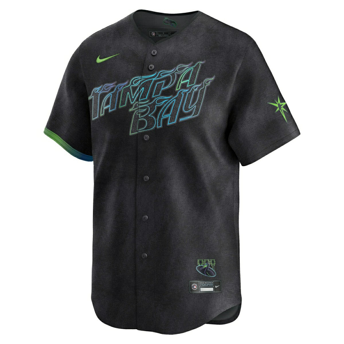 Tampa Bay Rays Limited City Connect MLB Jersey Dark Gray - Taass outlet