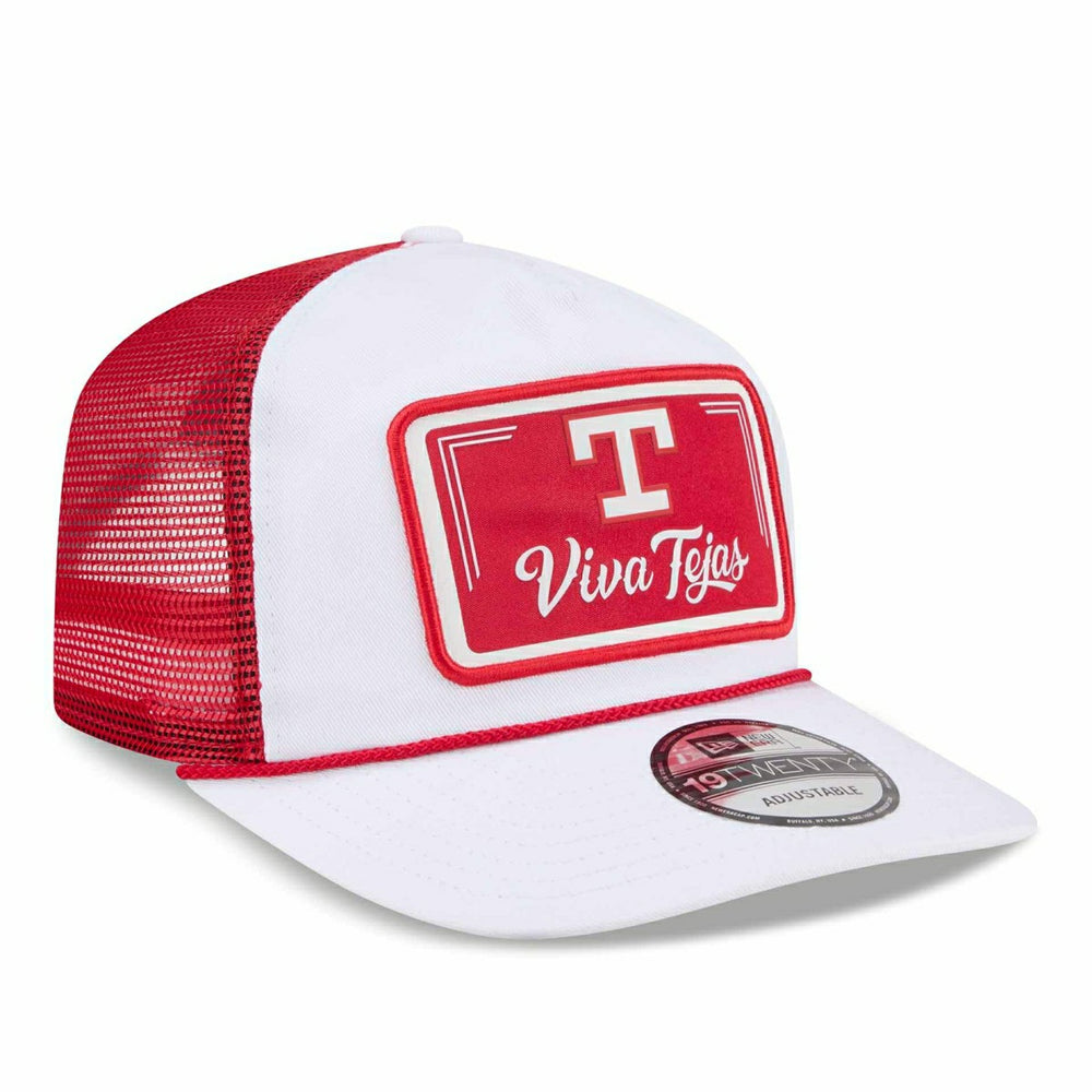 Texas Rangers 2026 MLB City Connect 19TWENTY Fan Pack Adjustable Trucker Cap White - Taass discount
