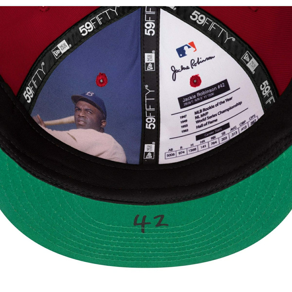 Washington Nationals 2026 Jackie Robinson Day 59FIFTY Fitted Cap Red - Taass on sale