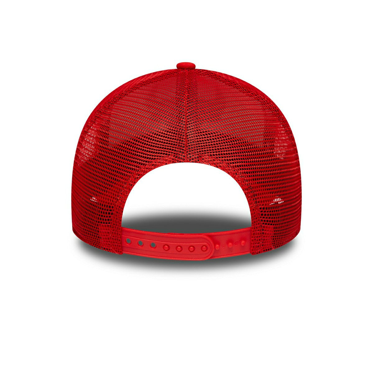 Chicago Bulls 6-Time Champion Side Patch Trucker Adjustable NBA Cap Red - Taass discount