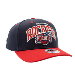 Houston Rockets Team Arch Classic Red Stretch-Snap NBA Cap Navy - Taass outlet