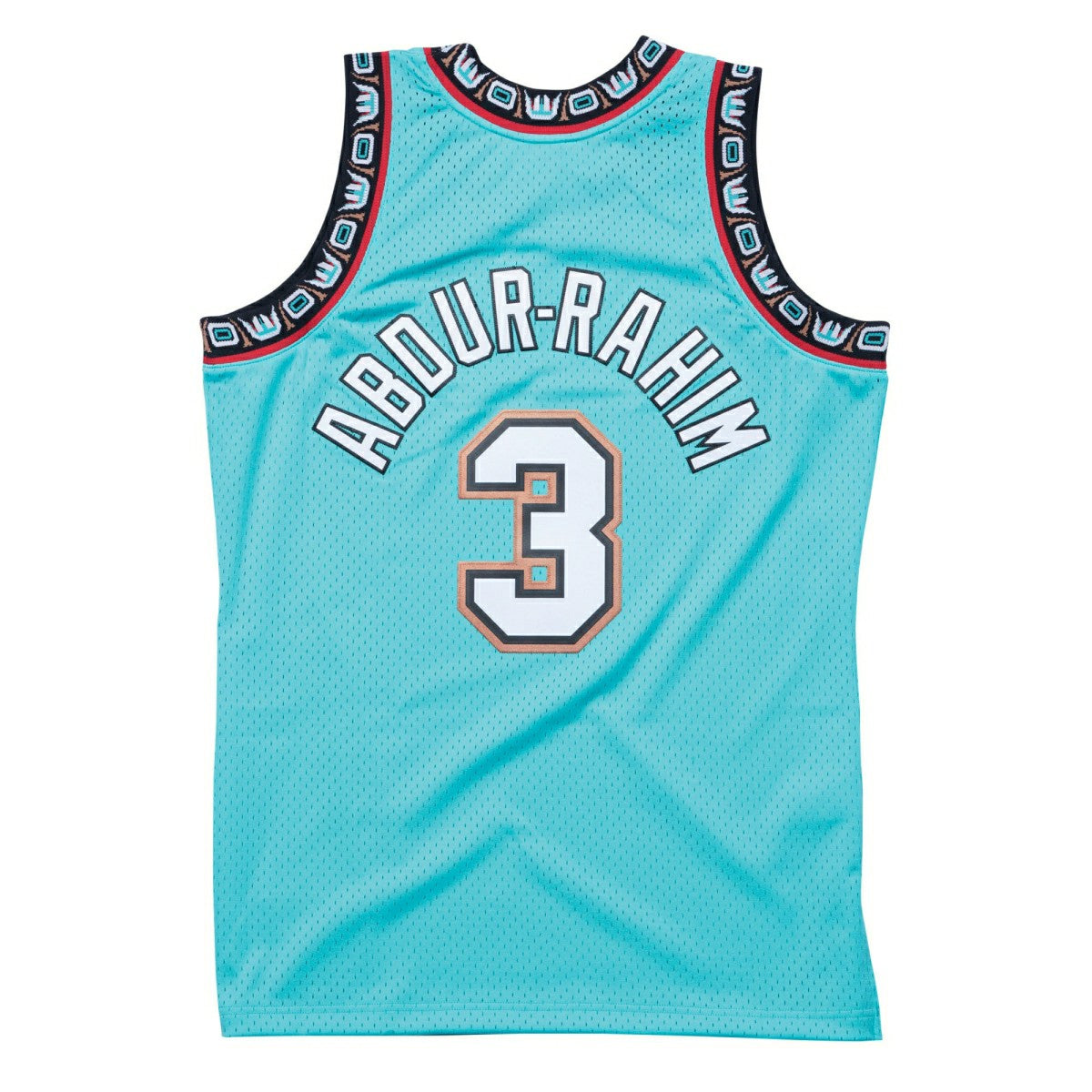 Shareef Abdur-Rahim #3 Vancouver Grizzlies 1996-97 Swingman NBA Jersey Teal - Taass sale