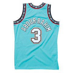 Shareef Abdur-Rahim #3 Vancouver Grizzlies 1996-97 Swingman NBA Jersey Teal - Taass sale