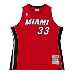 Alonzo Mourning #33 Miami Heat 2005-06 Swingman NBA Jersey Red - Taass for sale
