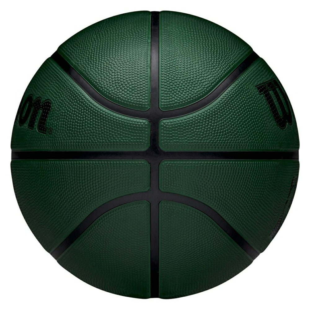 Milwaukee Bucks Solid Wilson NBA Basketball Green (Size 5) - Taass Online