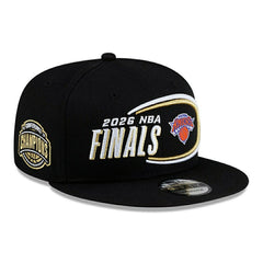 New York Knicks 2026 NBA Conference Champions Locker Room 9FIFTY Snapback Cap Black - Taass US