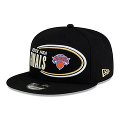 New York Knicks 2026 NBA Conference Champions Locker Room 9FIFTY Snapback Cap Black - Taass US