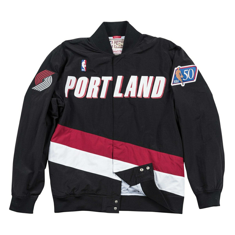 Portland Trail Blazers 1996-97 Authentic Warm Up Mitchell & Ness NBA Jacket - Taass outlet