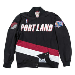 Portland Trail Blazers 1996-97 Authentic Warm Up Mitchell & Ness NBA Jacket - Taass outlet