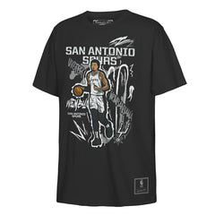 Victor Wembanyama San Antonio Spurs NBA Chalked Up T-Shirt Black (YOUTH) - Taass US