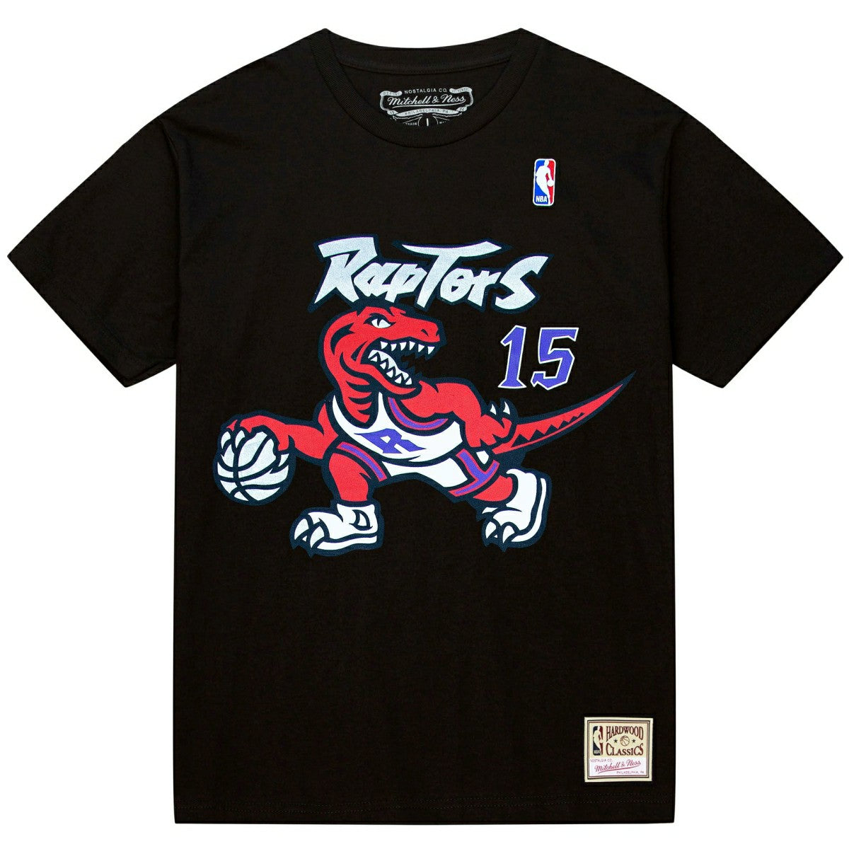 Vince Carter #15 Toronto Raptors Player NBA T-Shirt Black - Taass on sale