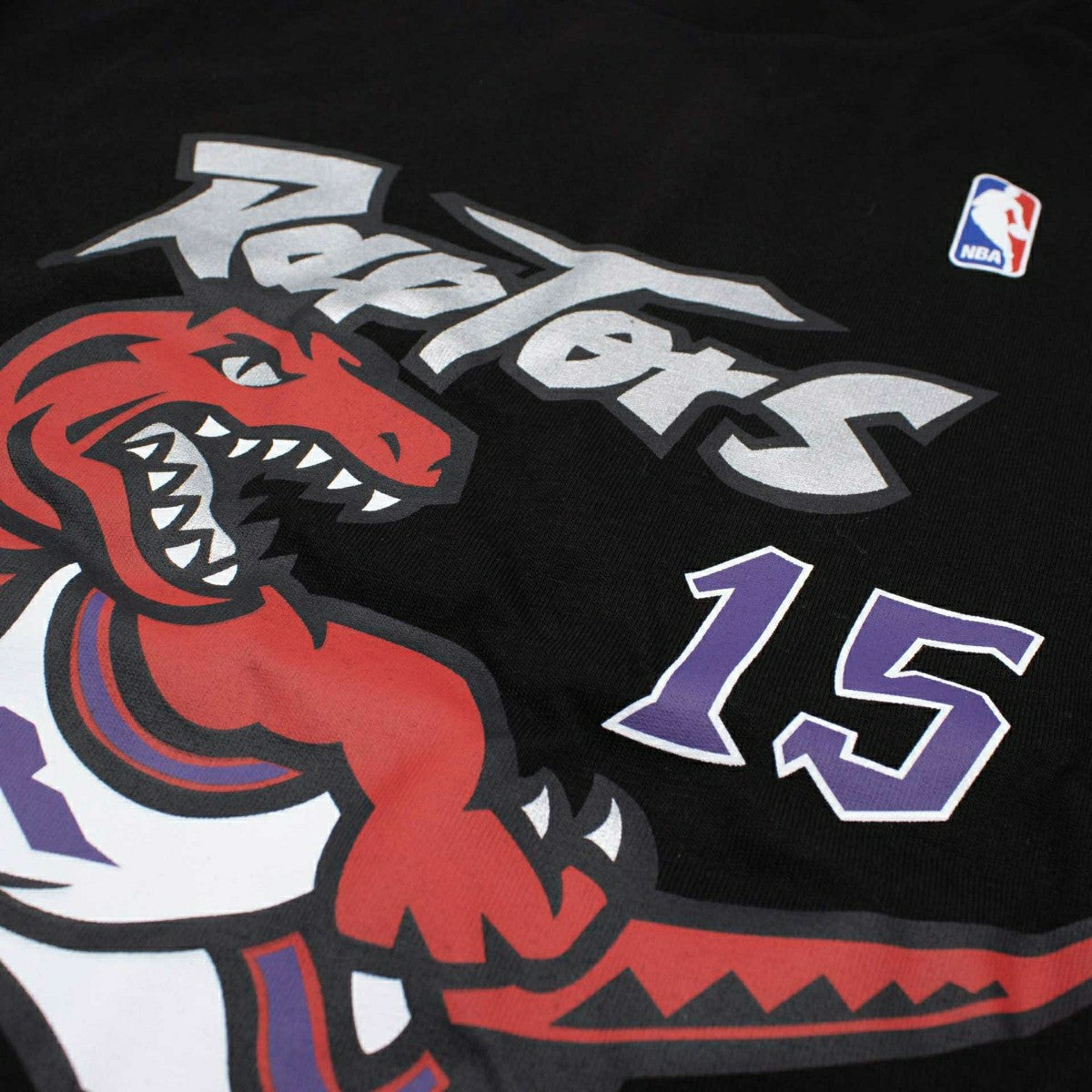 Vince Carter #15 Toronto Raptors Player NBA T-Shirt Black - Taass on sale