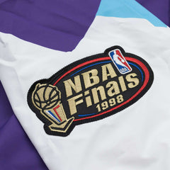 Utah Jazz 1997-98 Authentic Warm Up NBA Jacket Purple - Taass sale