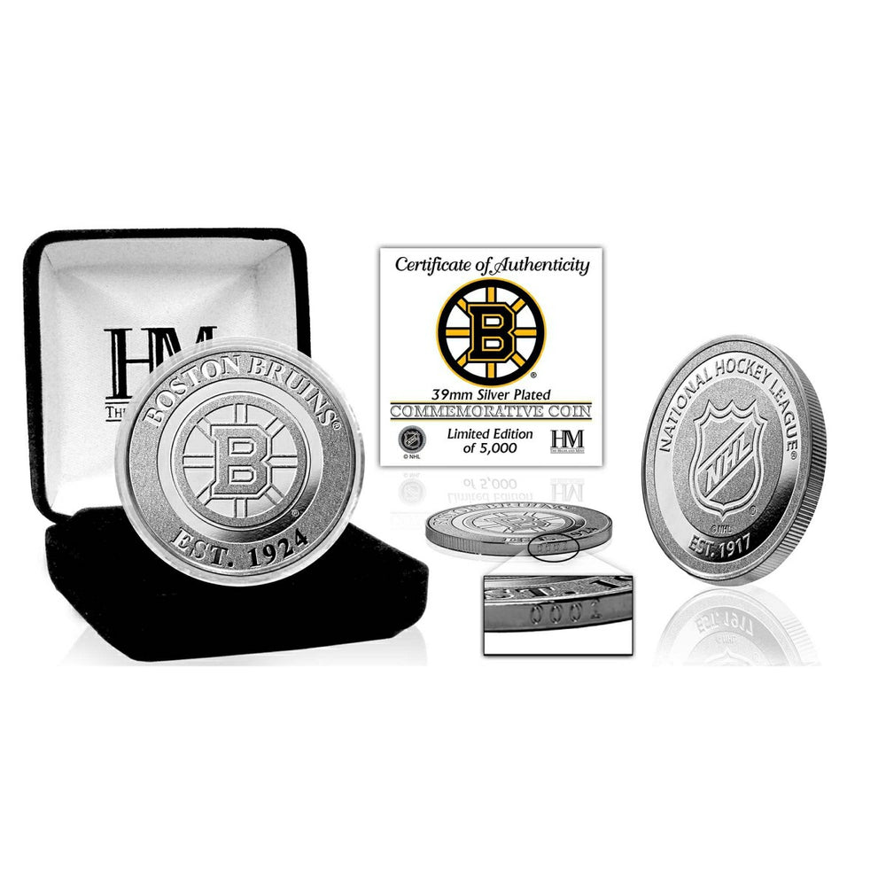 Boston Bruins NHL Team Silver Mint Coin - Taass outlet