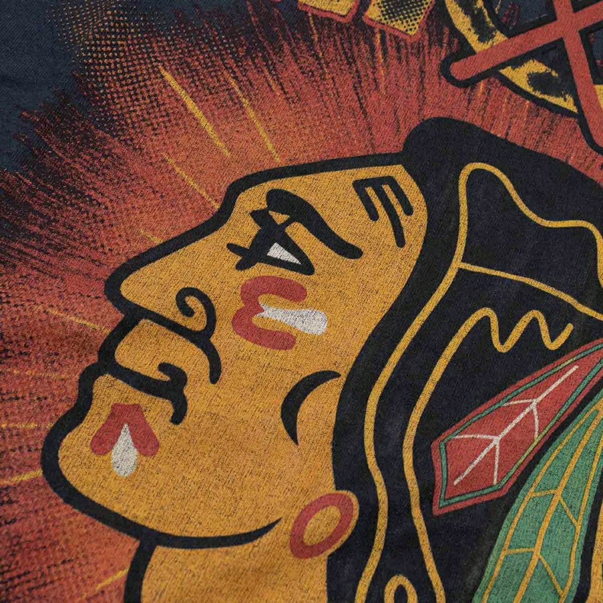 Chicago Blackhawks Flint Sigma '47 Foundation NHL T-Shirt Black - Taass sale