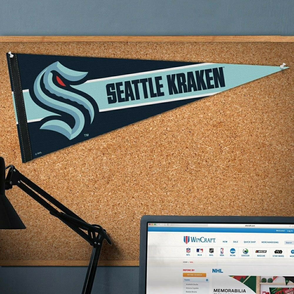 Seattle Kraken WinCraft Premium NHL Pennant - Taass discount