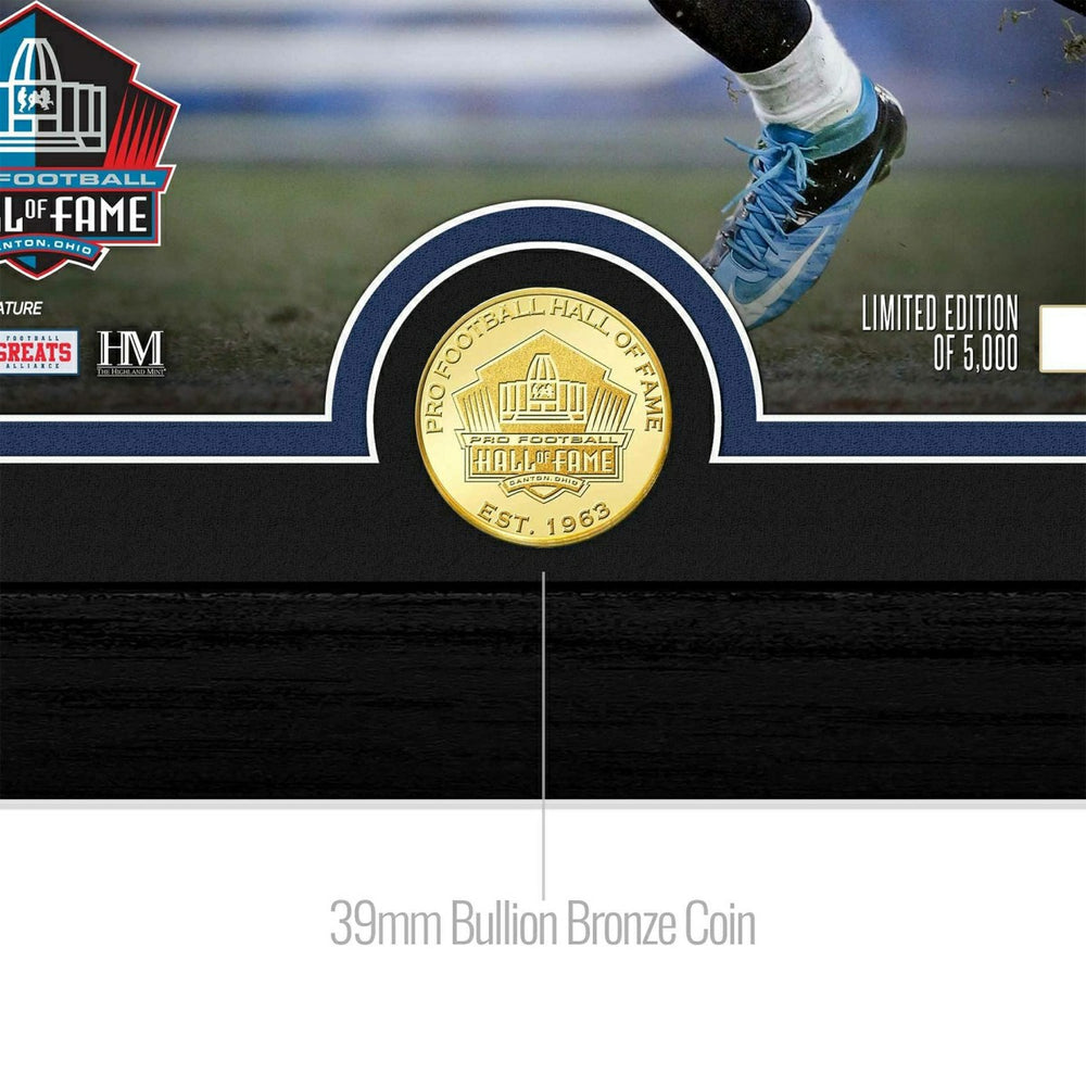 Luke Kuechly Carolina Panthers Hall of Fame Bronze Coin Framed NFL Photo - Taass outlet