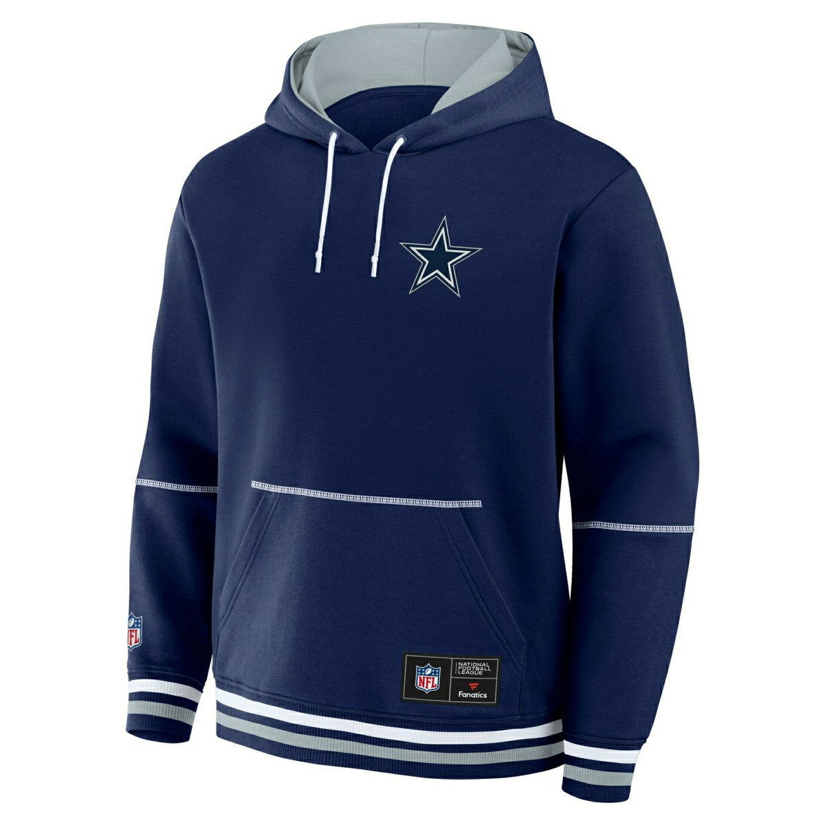 Dallas Cowboys Foundation NFL Hoodie Navy - Taass sale