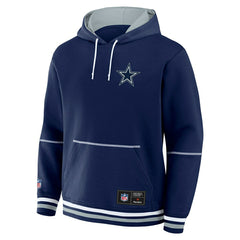 Dallas Cowboys Foundation NFL Hoodie Navy - Taass sale