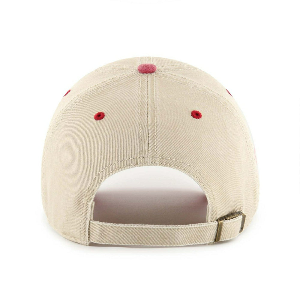 Kansas City Chiefs '47 Breaking Trail Clean Up Adjustable NHL Cap Natural/Red - Taass sale