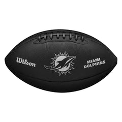 Miami Dolphins Wilson Metallic Premiere Full Size NFL Football - Taass discount