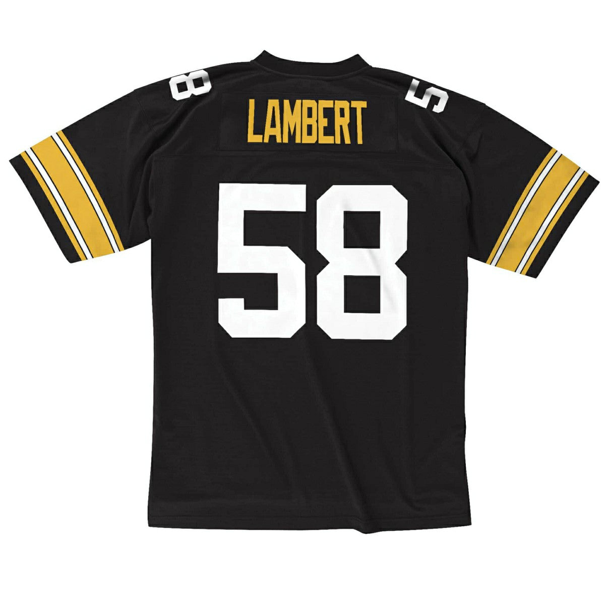 Jack Lambert #58 Pittsburgh Steelers 1976 Legacy Throwback NFL Jersey Black - Taass discount