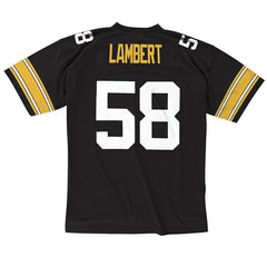 Jack Lambert #58 Pittsburgh Steelers 1976 Legacy Throwback NFL Jersey Black - Taass discount