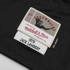 Jack Lambert #58 Pittsburgh Steelers 1976 Legacy Throwback NFL Jersey Black - Taass discount