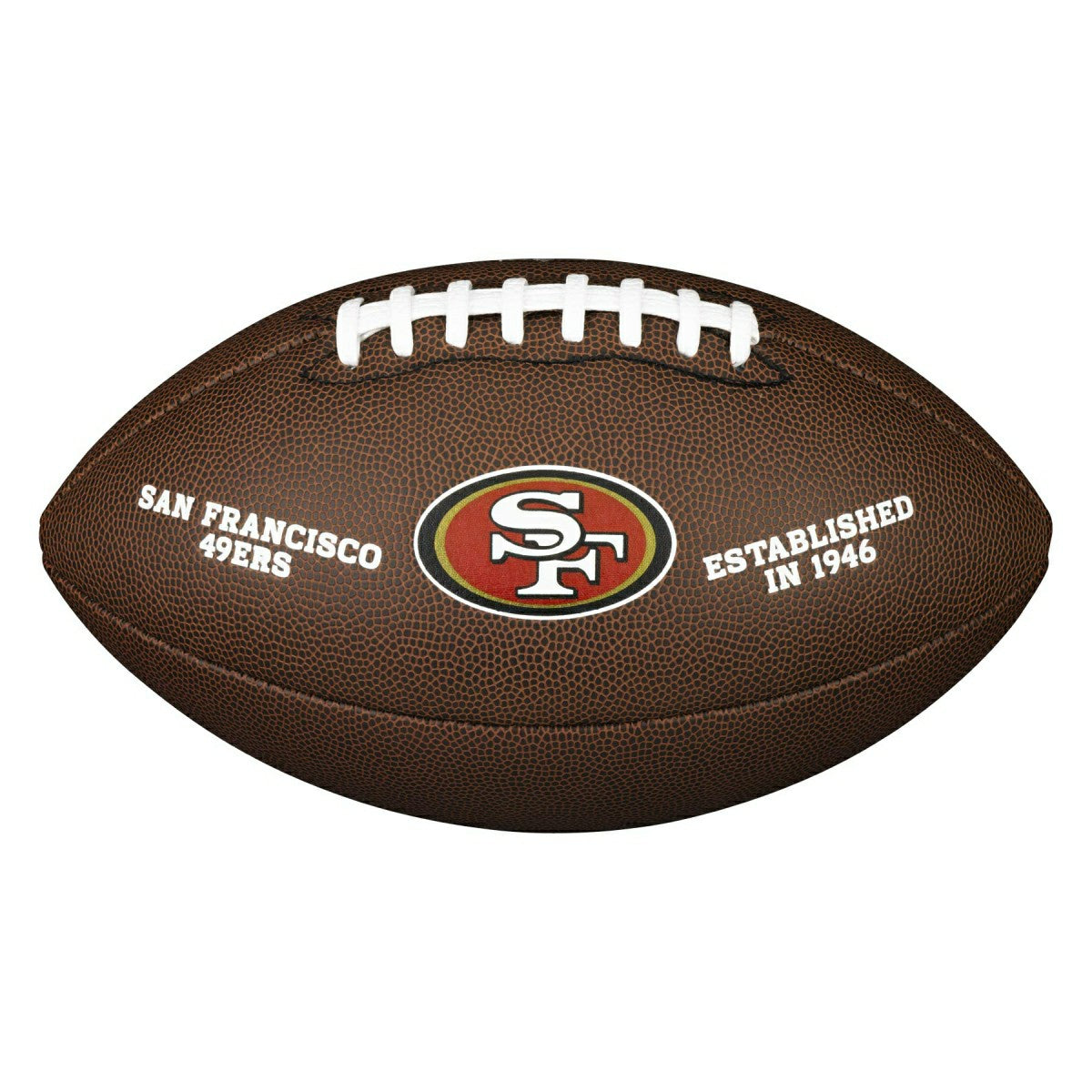 San Francisco 49ers Backyard Wilson Full Size NFL Football - Taass US