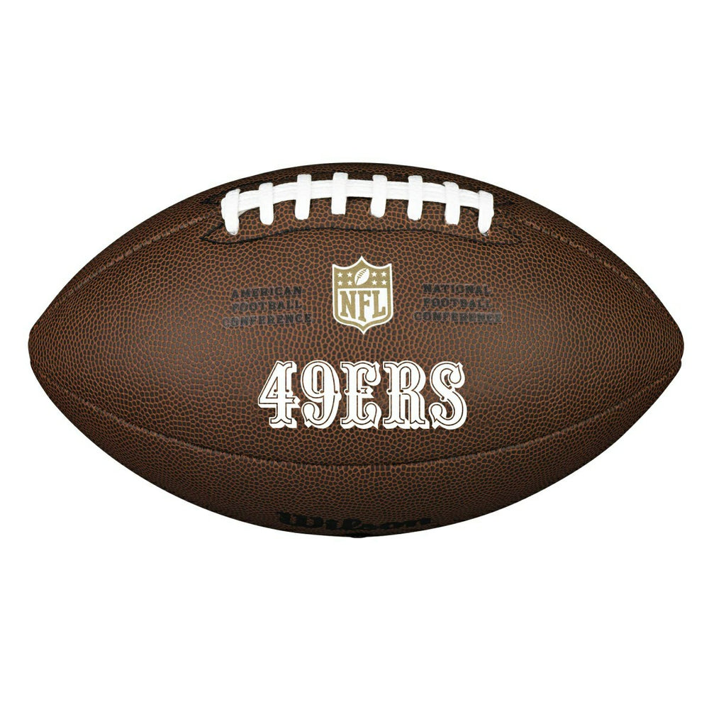 San Francisco 49ers Backyard Wilson Full Size NFL Football - Taass US