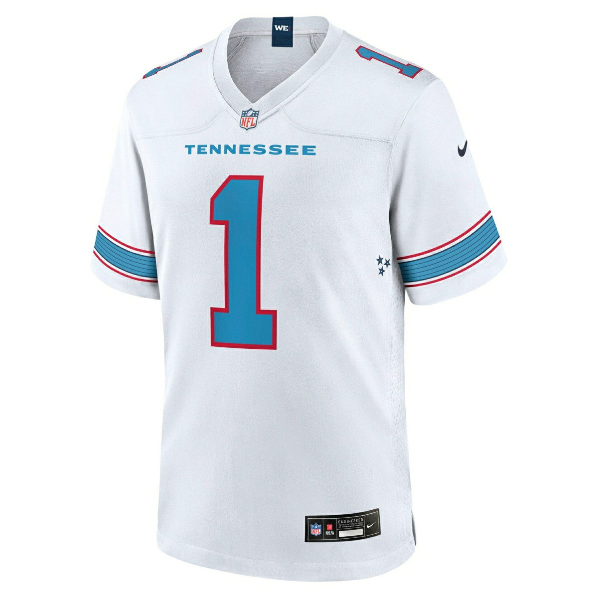 Cam Ward #1 Tennessee Titans 2026 Game NFL Jersey White - Taass for sale