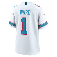 Cam Ward #1 Tennessee Titans 2026 Game NFL Jersey White - Taass for sale