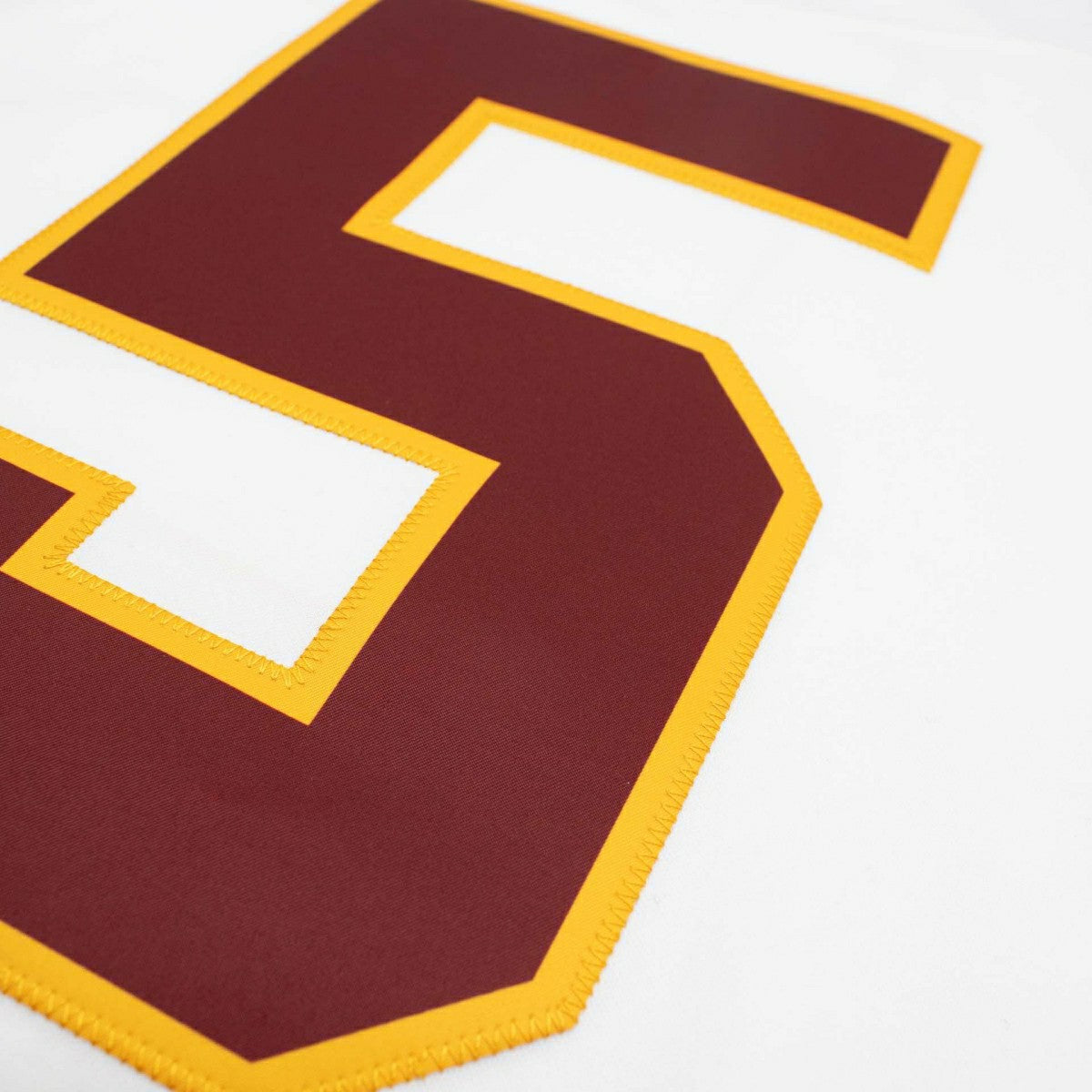 Jayden Daniels #5 Washington Commanders Sewn Down Limited NFL Jersey White - Taass Online