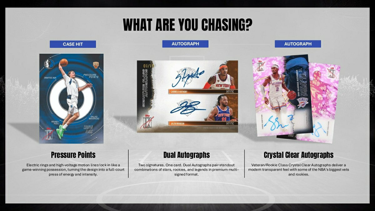 2025/26 Topps Signature Class Basketball NBA Blaster Box - Taass US