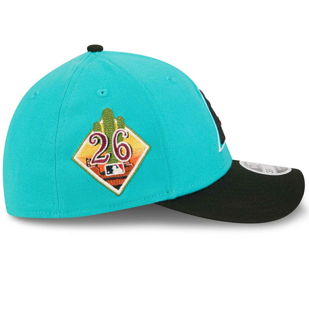 Arizona Diamondbacks 2026 MLB Spring Training 39THIRTY M-Crown Flex Cap Teal - Taass US