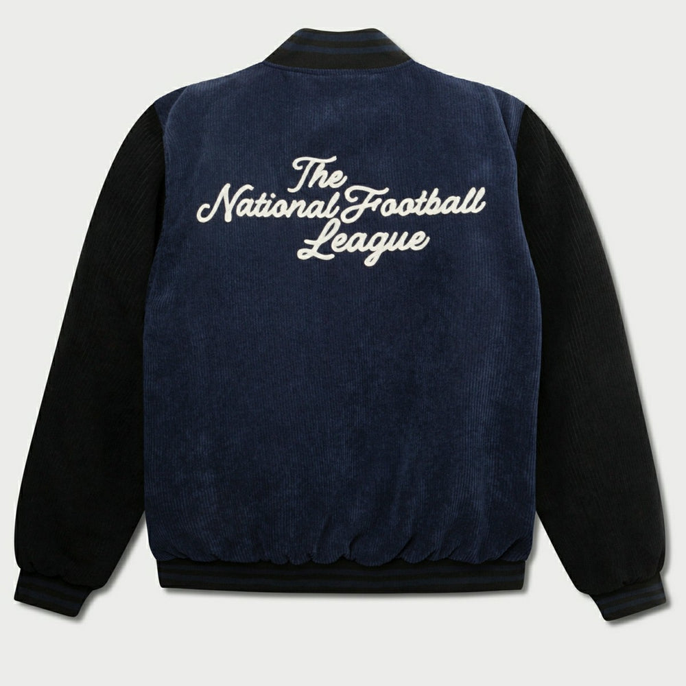 NFL Shield Core L&L '30 Varsity Jacket Navy - Taass outlet