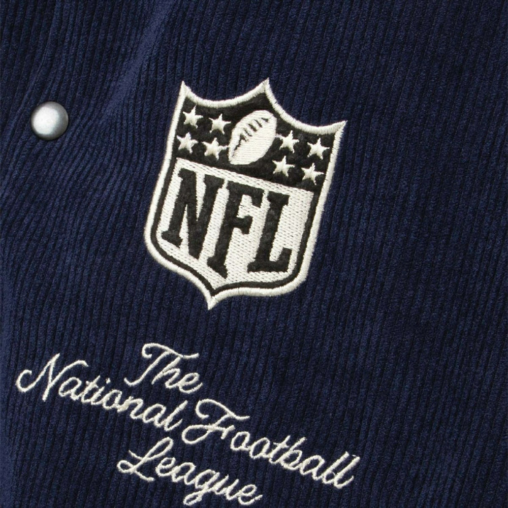 NFL Shield Core L&L '30 Varsity Jacket Navy - Taass outlet