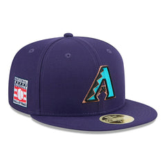Arizona Diamondbacks 2025 MLB Hall of Fame 59FIFTY Fitted Cap Purple - Taass US