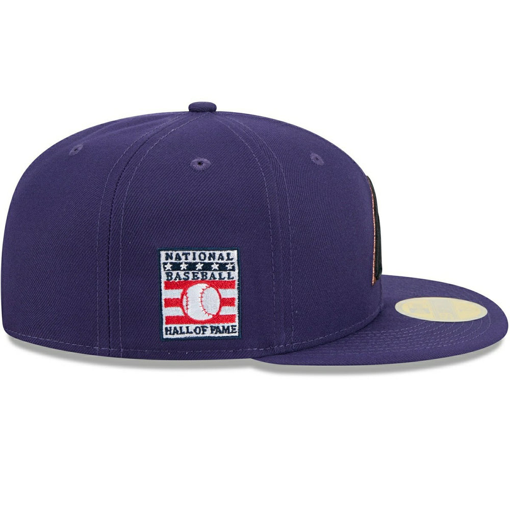 Arizona Diamondbacks 2025 MLB Hall of Fame 59FIFTY Fitted Cap Purple - Taass US