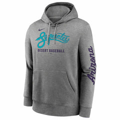 Arizona Diamondbacks City Connect Nike French Terry Club Hoodie Gray - Taass sale