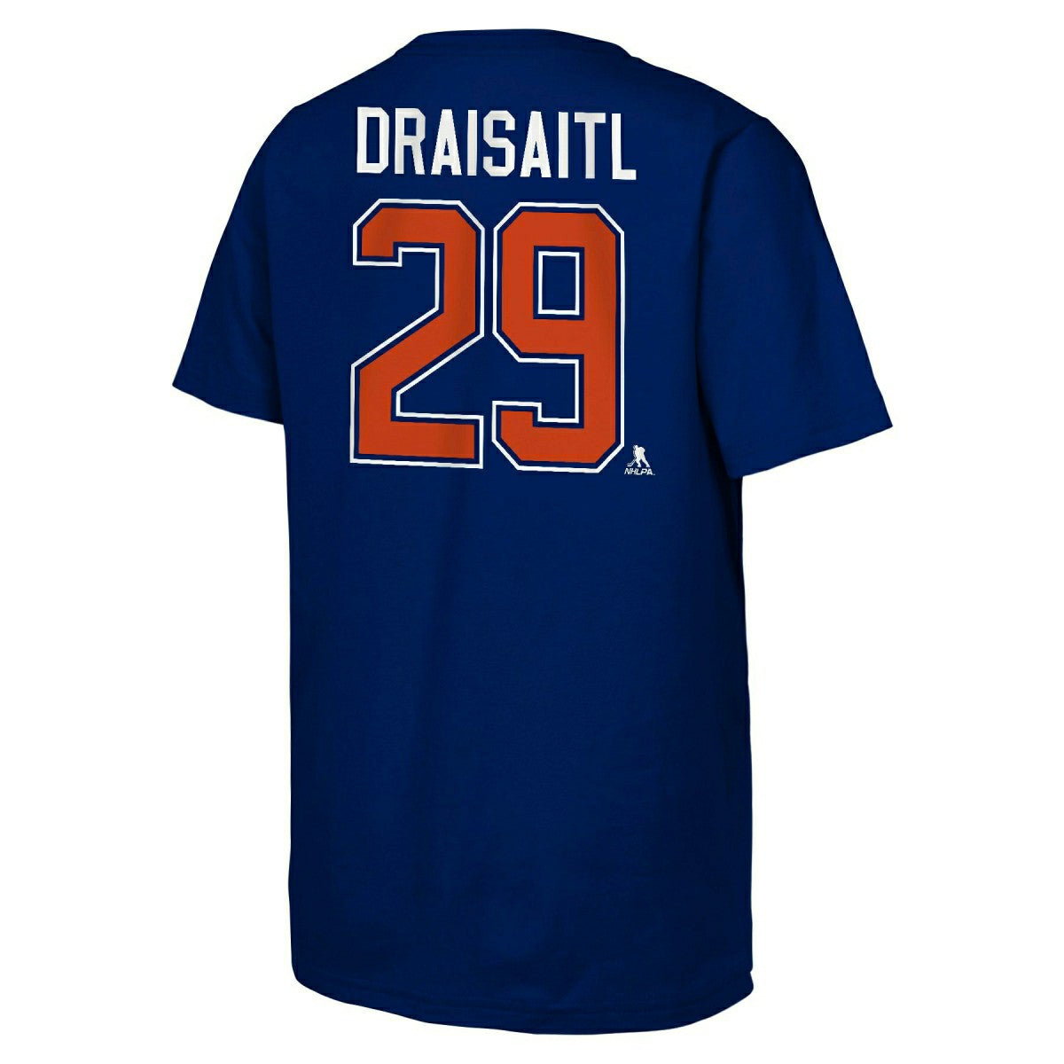 Leon Draisaitl #29 Edmonton Oilers Player NHL T-Shirt Navy (YOUTH) - Taass for sale