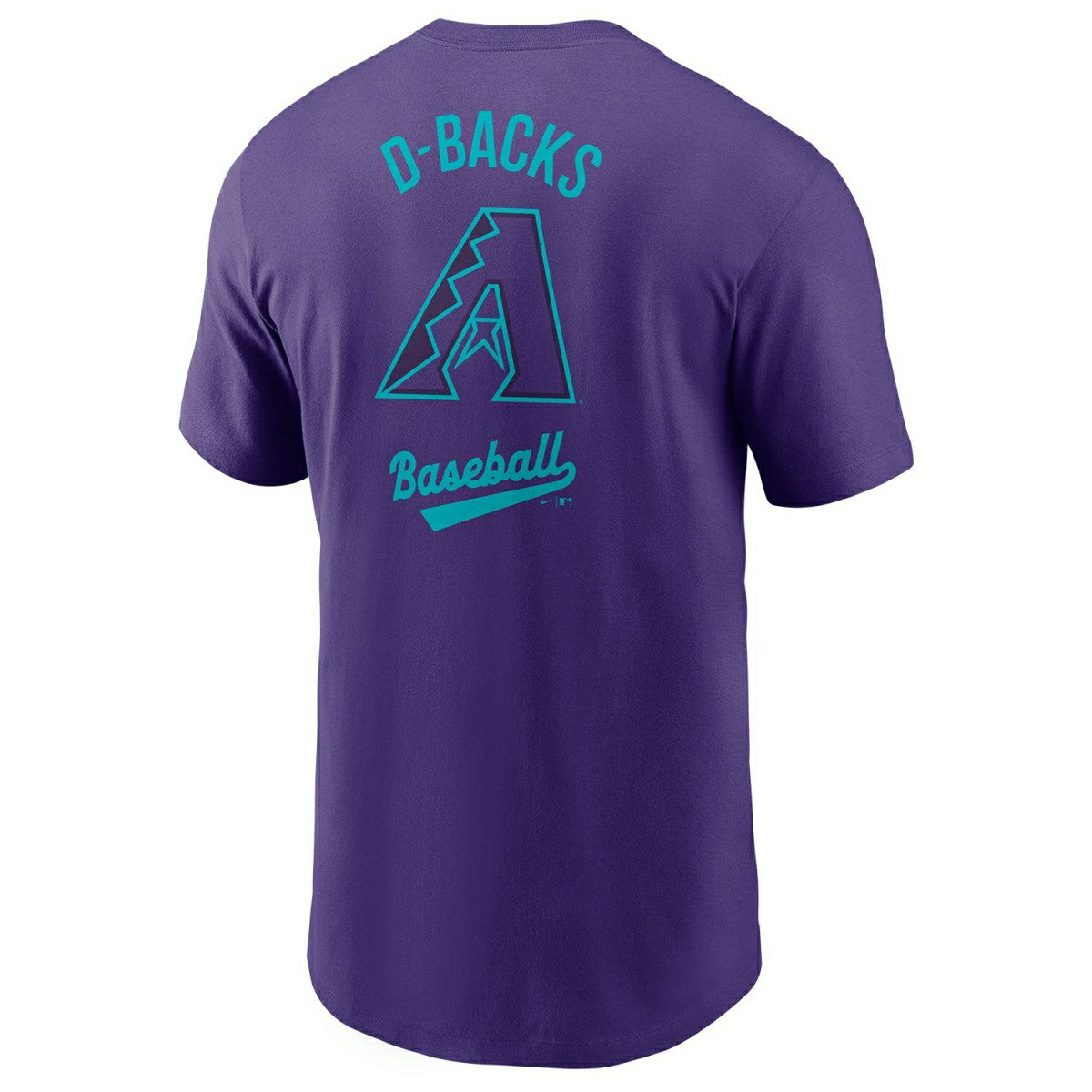 Arizona Diamondbacks City Connect 2-Hit Nike Cotton T-Shirt Purple - Taass Online