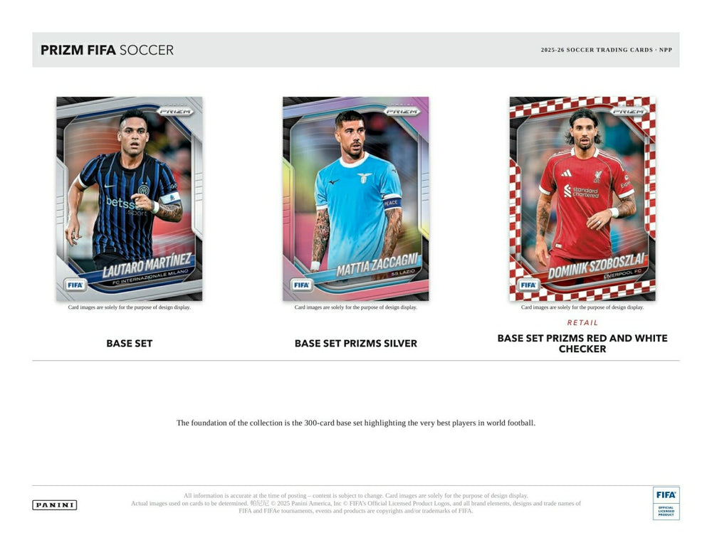 2025/26 Panini Prizm FIFA Football Blaster Box - Taass outlet