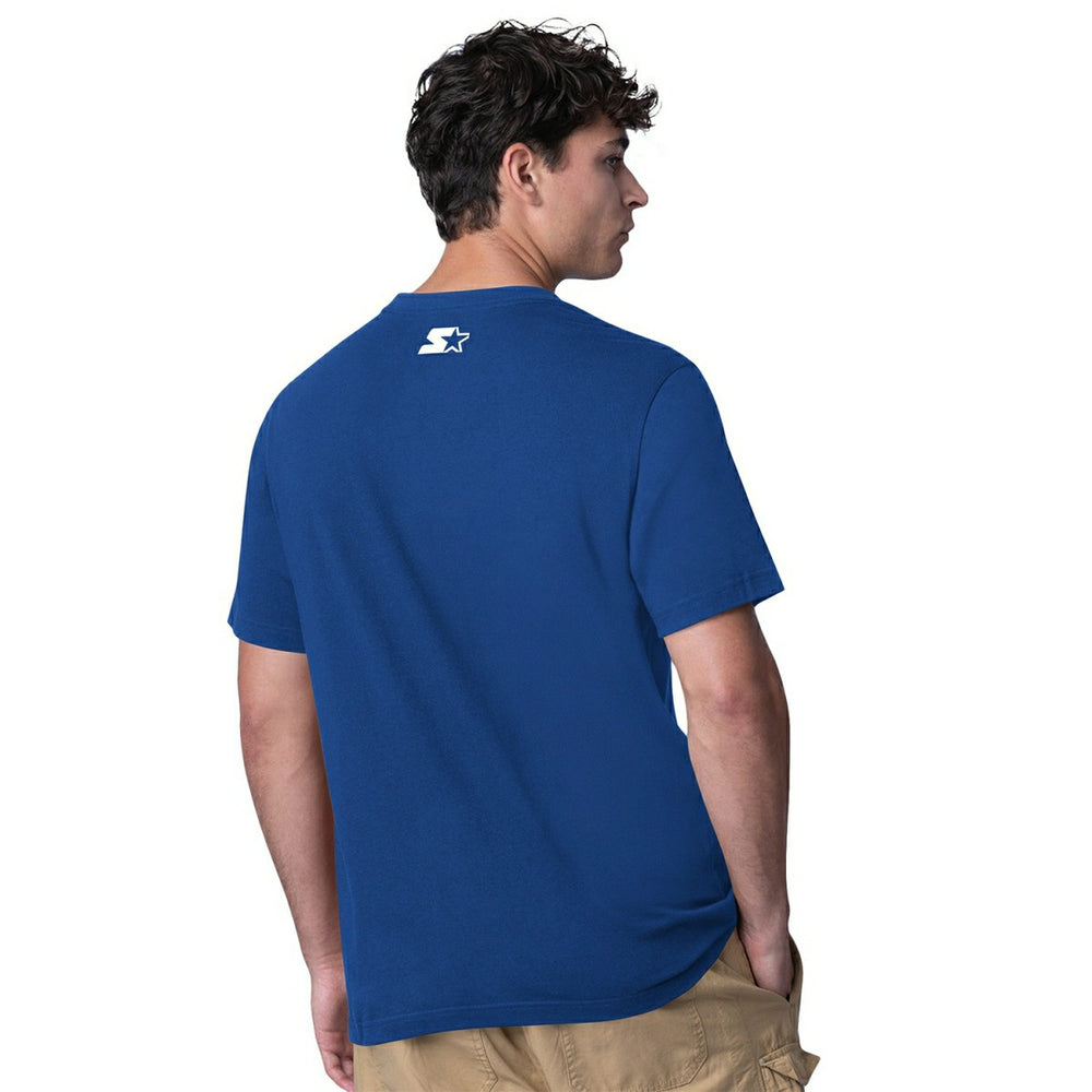Duke Blue Devils Starter Team Arch NCAA T-Shirt Blue - Taass Online