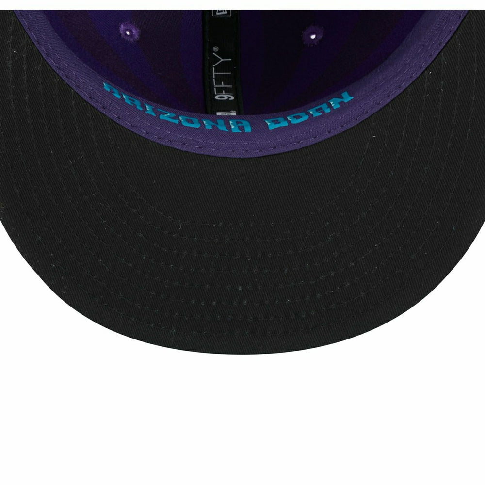 Arizona Diamondbacks MLB City Connect 9FIFTY Snapback Cap Purple/Teal - Taass discount