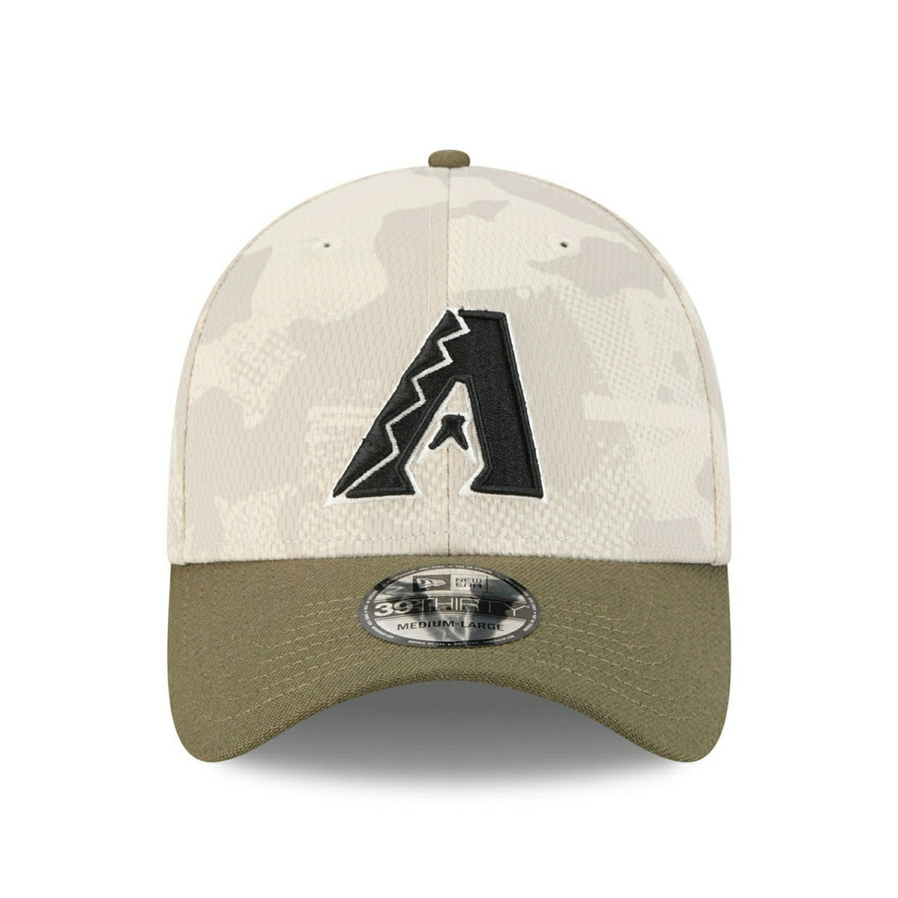 Arizona Diamondbacks 2025 MLB Armed Forces New Era 39THIRTY Flex Cap - Taass on sale