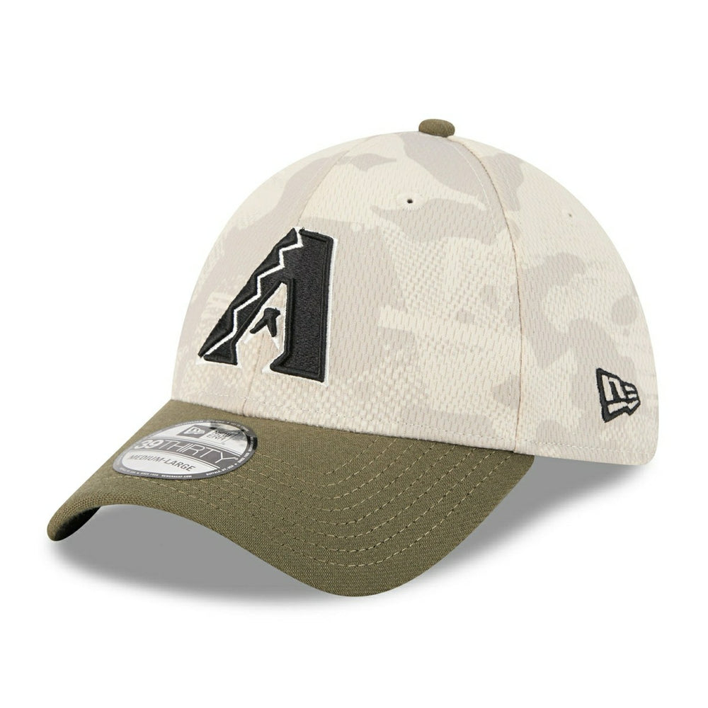 Arizona Diamondbacks 2025 MLB Armed Forces New Era 39THIRTY Flex Cap - Taass on sale